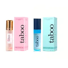 GENERICO - Pack Perfume de Mujer + Hombre con Feromonas TABOO