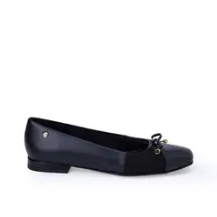 Piazza - Zapato Ballerina Casual WAL-2558 Negro