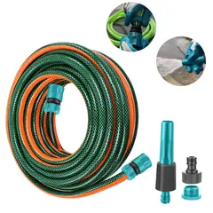 TRUPER - Manguera para hidrolavadora, conectores prémium, 10m REFORZADA 3 CAPAS