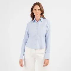 TEILOR - BLUSA DE VESTIR MANGA LARGA MUJER