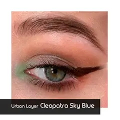 NU COLOR - Lentes de contacto UL Cleopatra Sky Blue