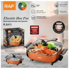 OEM - Olla Eléctrica Al Vapor Sartén Antiadherente 1350w