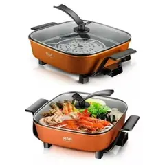 OEM - Olla Eléctrica Al Vapor Sartén Antiadherente 1350w