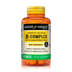 MASON NATURAL - Complejo B - Energía y Balance de Electrolitos (60 Tabletas)