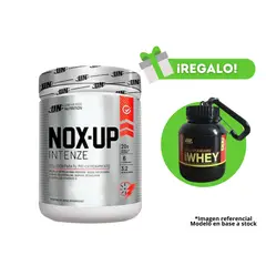 UNIVERSE NUTRITION - PRE ENTRENO NOX-UP 600G FRUIT PUNCH + PORTAPROTEINA