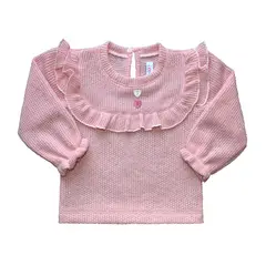 BEBELU - Chompa Tejida Casual Niña Bebelú