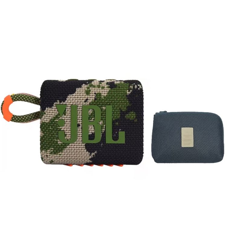 Parlante GO 3 Bluetooth 5.0 IP67-Mix y Funda protectora