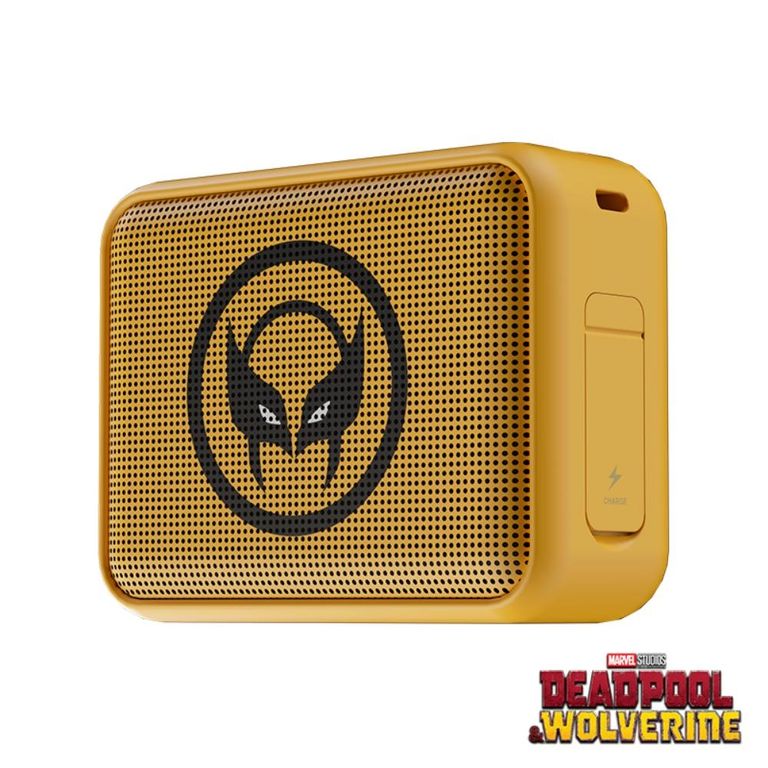 Parlante Bluetooth Nitro Deadpool Amarillo