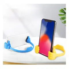 GENERICO - Soporte para teléfono celular Universal Portatil Amarillo