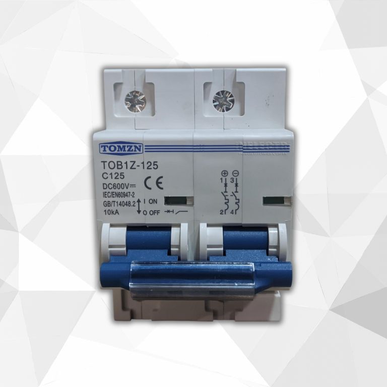 INTERRUPTOR TEMOMAGNÉTICO DC 600V 125A