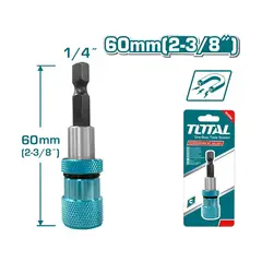 TOTAL TOOLS - Porta Puntas De Destornillador Total Limite Magnético De ¼ - TAC464601