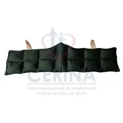 GENERICO - Compresas de semillas para cuello para calor o frío Verde