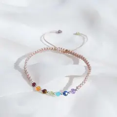 INTUERI - Pulsera 7 Chacras Tejida