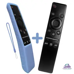 GENERICO - Control Remoto para Smart TV Samsung + Funda Protectora Anticaídas