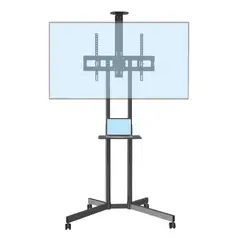 EXPO RACK - Rack Soporte Pedestal Para Tv 32 - 65 Altura Regulable