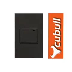 CUBULL - CONMUTADOR SIMPLE COLOR NEGRO MARCA MODELO L2-006