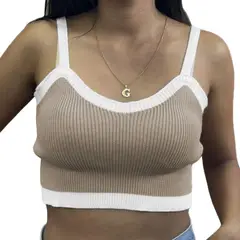 GENERICO - Top Mujer Hilo Nacional 359G-10 Color Beige