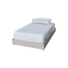 MUEBLES MACRUMO - TARIMA 20CM BÁSICA CON ENCAJE QUEEN COLOR ARENA