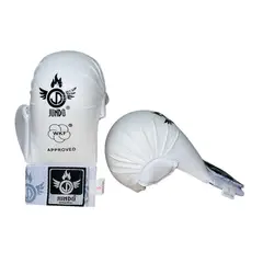 GENERICO - Guantes de Karate WKF Jundo - BlancoTalla L