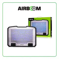 AIRBOOM - Cooler para Laptop Boreal AB 18+ Ajustable con 2 USB