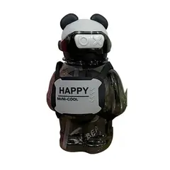 Ichimatsu - TOMATODO INFANTIL OSITO LENTES OX 800 ML NEGRO