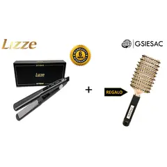 LIZZE - PACK PROFESIONAL PLANCHA EXTREME + CEPILLO ESQUELETO DORADO