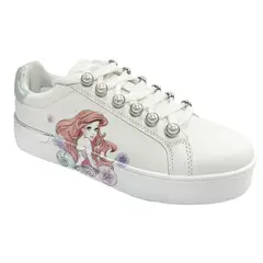 DISNEY - Zapatillas Mujer Ariel La Sirenita Blanco