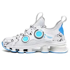 SHANDIAN - Zapatillas de Trekking para hombres Negro