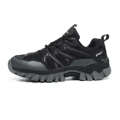 SHANDIAN - Zapatillas de mujer trekking para Negro
