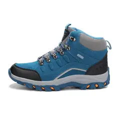 SHANDIAN - Zapatillas de mujer trekking para Azul