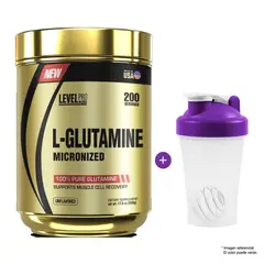 LEVEL PRO - Glutapure 500 gramos + Tomatodo