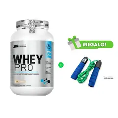 UNIVERSAL NUTRITION - PROTEÍNA WHEY PRO 1.1 KG COOKIES + Soga para Saltar con Contador