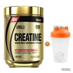 LEVEL PRO - CREATINE Creatina Monohidratada 500 gramos