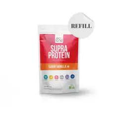 ECOLAND - SUPRA PROTEIN- PROTEINA VEGETAL- DOYPACK 500G VAINILLA