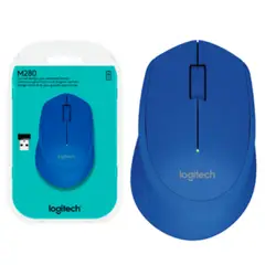 LOGITECH - MOUSE M280 WIRELESS BLUE AZUL 910-004361