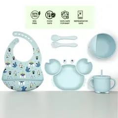 GENERICO - Set de alimentación para bebé rey