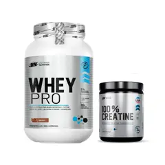 UNIVERSAL NUTRITION - PROTEÍNA WHEY PRO 1.1 KG CHOCOLATE + CREATINA