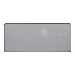 LOGITECH - Mousepad Deskpad Anti-Salpicaduras 70cm x 30cm plomo