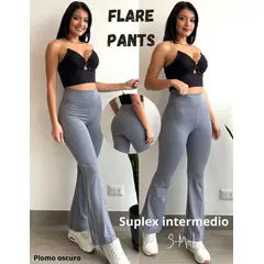 GENERICO - PANTALONES SUPLEX FLARE PANTS DAMA