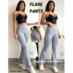 GENERICO - PANTALONES SUPLEX FLARE PANTS DAMA