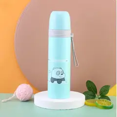 GENERICO - TERMO 500ML OSOS ESCANDALOSOS + LLAVERO