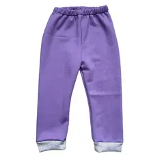 RED CARROT - Pantalon de franela color lila