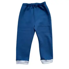 RED CARROT - Pantalon de franela color azul