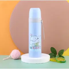 GENERICO - TERMO 500ML OSOS ESCANDALOSOS + LLAVERO