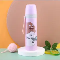 GENERICO - TERMO 500ML OSOS ESCANDALOSOS + LLAVERO