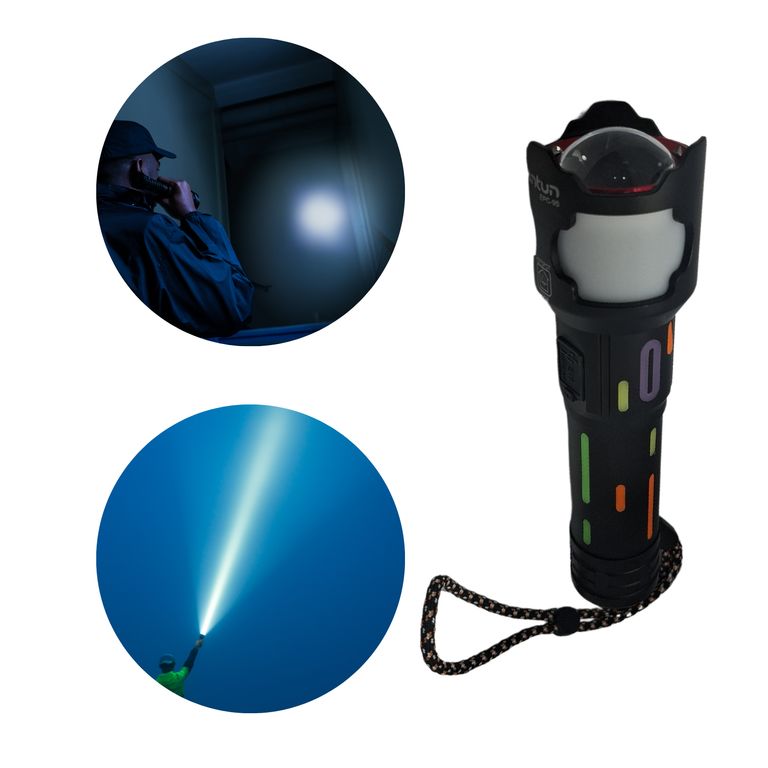 Linterna Táctica LANTUN ¡Luz Potente en tus Manos