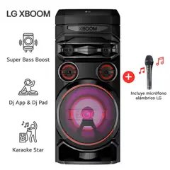 LG - PARLANTE BLUETOOTH XBOOM RNC7 ALTAVOZ CON KARAOKE + MICRÓFONO