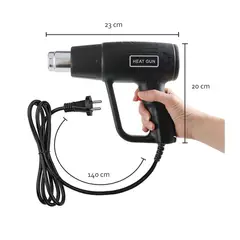 OEM - Pistola de Calor de Viento de Aire Caliente de Doble Temperatura 2000W