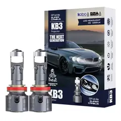 GENERICO - Kit Foco Iron Kb3 Cambus H11 Mini Lupa Proyector