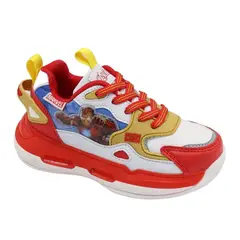 MARVEL - Zapatillas Niño Avengers Iron Man Rojo con Luces